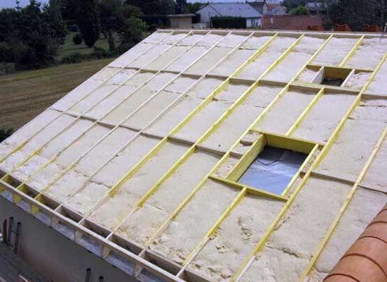 Isolation de toit à Toulon