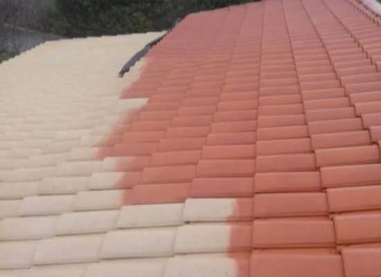 Peinture pour toiture